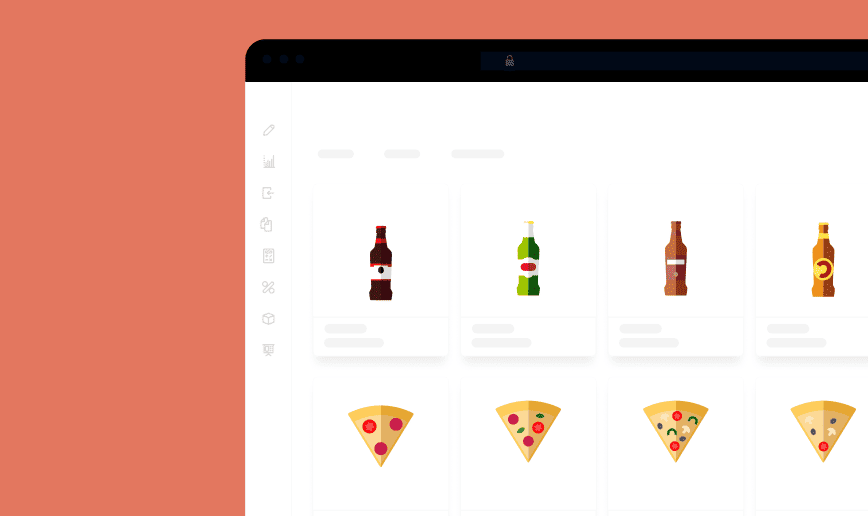 Sistema food em funcionamento